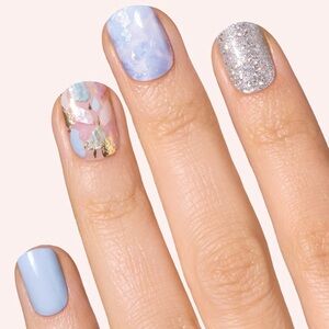 New Dashing Diva Gloss Ultra Shine Nail Gel Strips Spirit Journey 32 Count